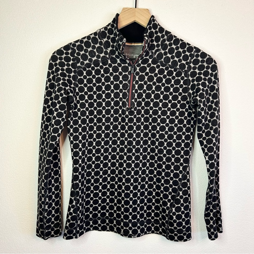 Smartwool Merino Base Layer Pattern 1/4 Zip Top Small